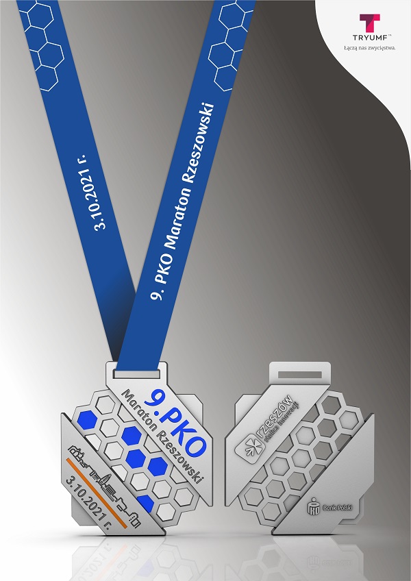 medal 14 maraton rzeszowski