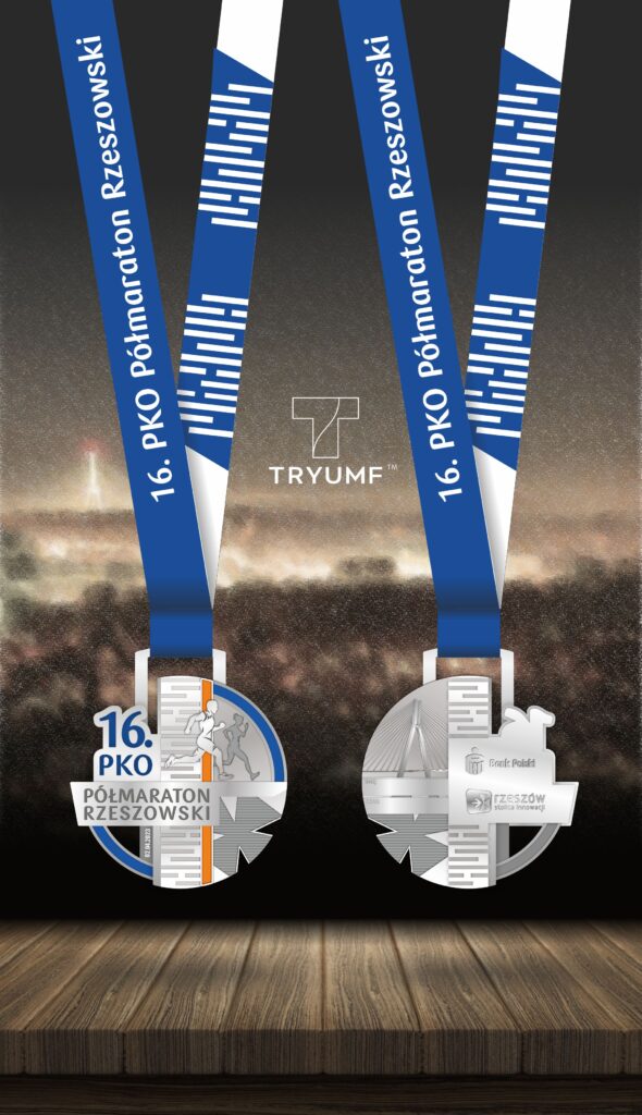 medal 16 pko półmaratonu rzeszowskiego