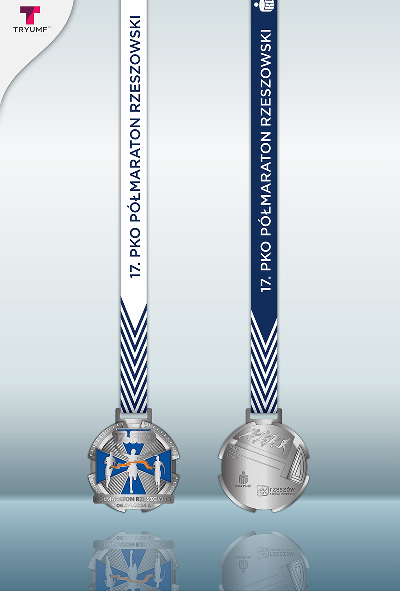 medal 17 pko półmaratonu rzeszowskiego